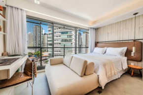 Pop Grafite 716 - Apartamento Sofisticado em Pinheiros